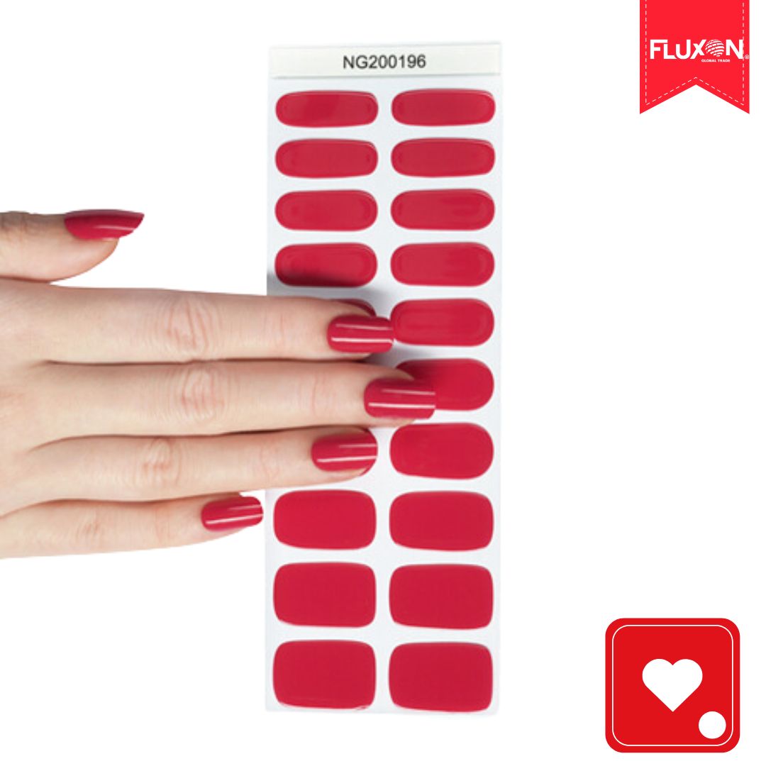 Kit Manilux® | 20 Stickers de Gel Semicurados + Lampára UV ¡50% Off!