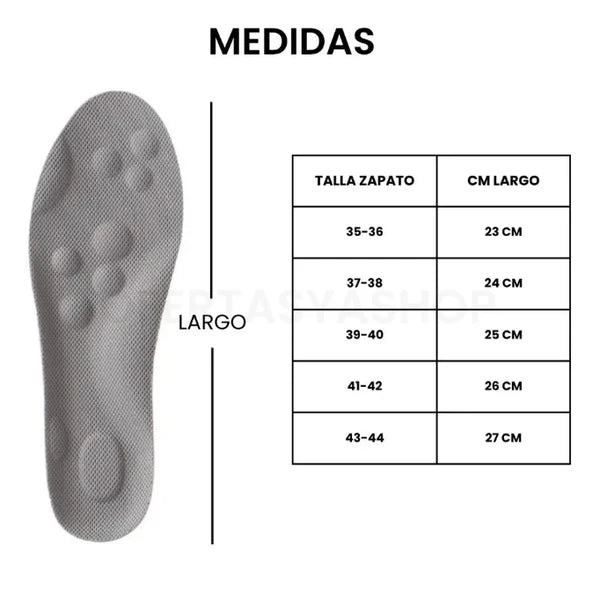 Plantillas Nubelis® | Caminar nunca fue tan cómodo