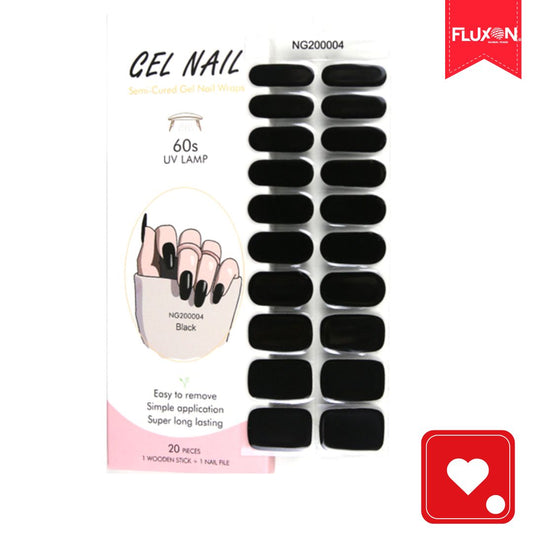 Kit Manilux® |  20 Stickers de Gel Semicurados + Lampára UV ¡50% Off!