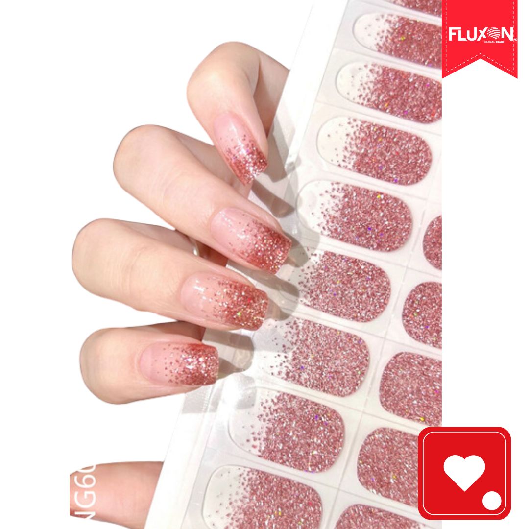 Kit Manilux® |  20 Stickers de Gel Semicurados + Lampára UV ¡50% Off!