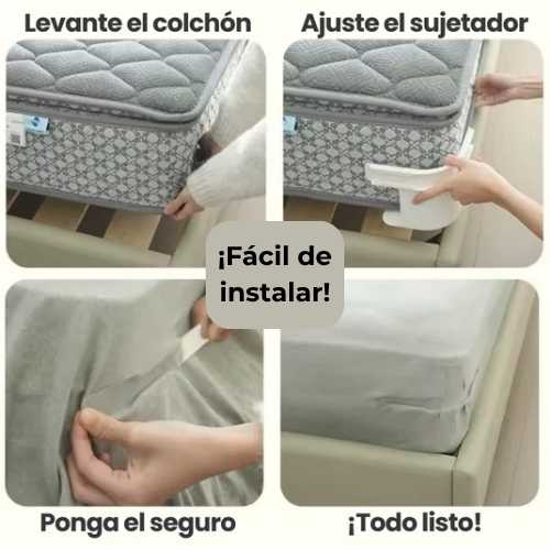 GripBed™ Kit x4 | El Secreto Para Una Cama Impecable ¡50% Off!